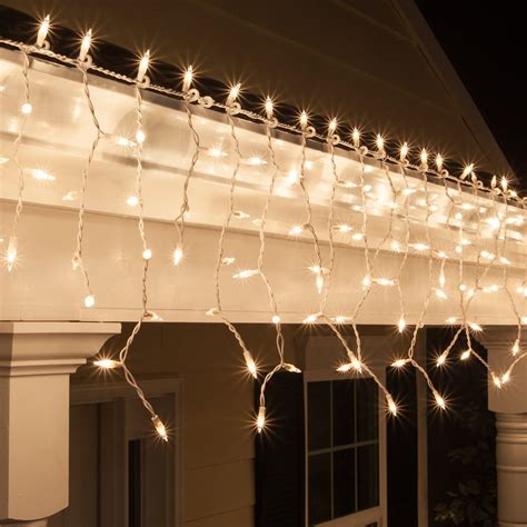 Outdoor Lighting And Exterior Light Fixtures Outdoor Christmas Icicle