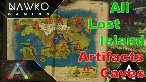 Ark Lost Island Artifact Cave Locations
