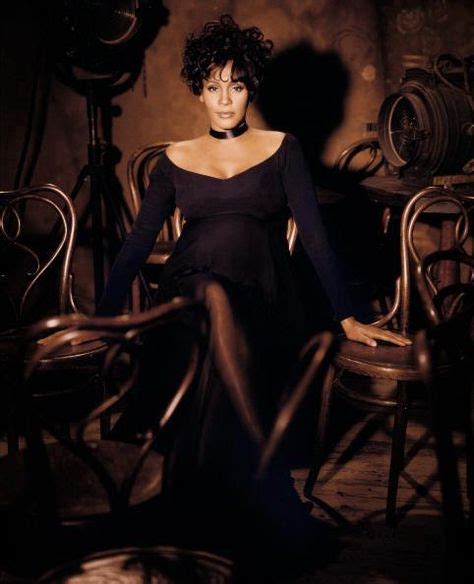 A Beautiful And Pregnant Whitney Whitney Houston Whitney Houston