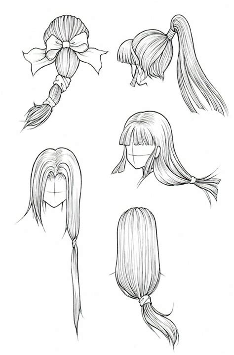 Pin By Saygonkaa On Characters Inspiration How To Draw Hair Hair