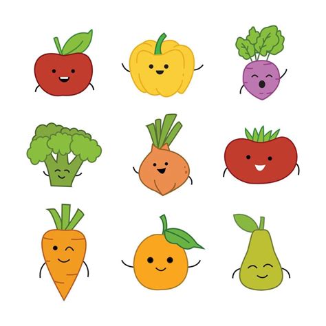 Descubrir 72 Dibujos Frutas Y Verduras Vn
