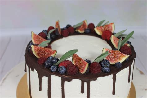 Украшение торта фруктами 6 идей украшения торта в домашних условиях