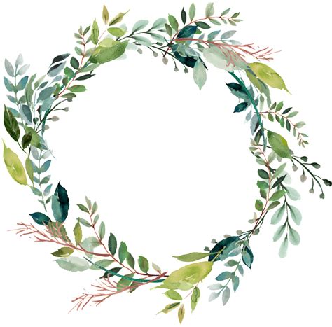 Beautiful Flower Wreath PNG Pic PNG All PNG All