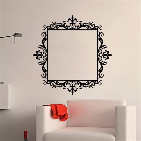Stickers Muraux Baroque Sticker Cadre Royal Ambiance