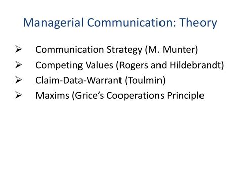 Ppt 61c00100 Managerial Communication Introduction Powerpoint