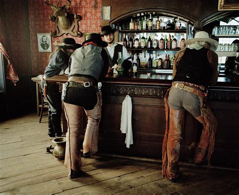 Cowboys At Saloon Photograph By Matthias Clamer Fine Art America