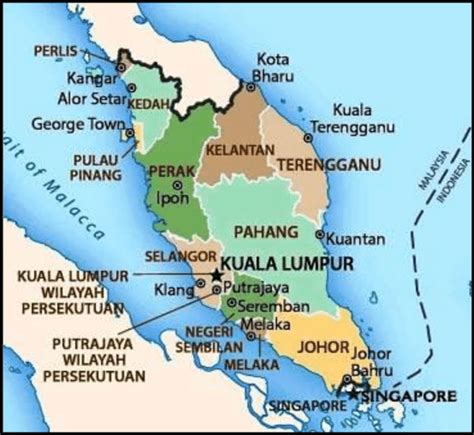 Some of the attractions of jb are, the istana pasir pelangi, the royal palace of the tunku. Location map of Johor Bahru, Malaysia (source ...