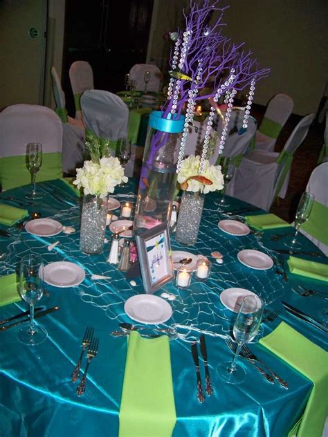 109 best images about sweet 16 beach party on pinterest. Under the Sea/Beach Quinceañera Party Ideas | Photo 6 of ...
