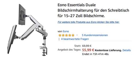 Ein bildschirm in der richtigen höhe und entfernung darf natürlich nicht fehlen. IKEA MALM Schreibtisch für 69,00€ (-37%)