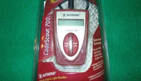 AutoXray CodeScout 700 OBD II Code Reader - AX700 for sale online | eBay