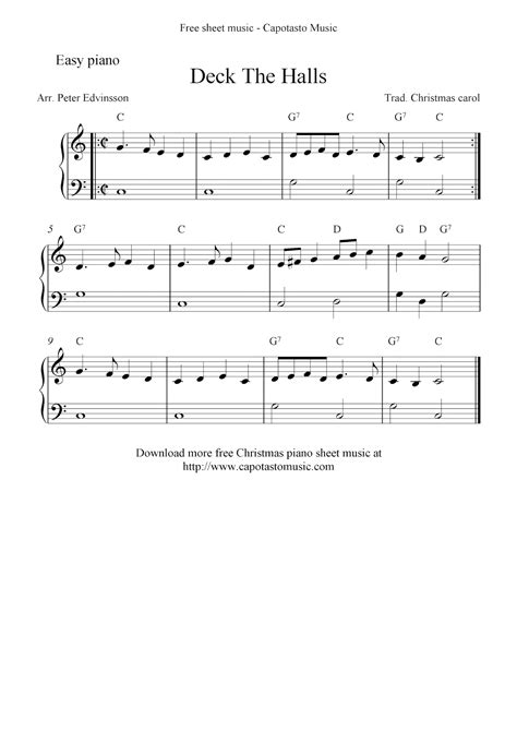 See below for all the essential christmas sheet music for every instrument: Free Christmas Sheet Music For Piano Feliz Navidad - josé ...