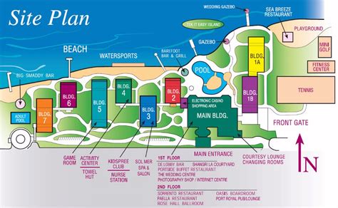 Resort Map Holiday Inn Resort Montego Bay Montego Bay Jamaica