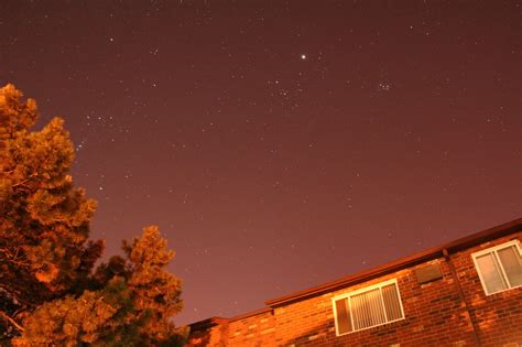A Closer Look At Two Kinds Of Light Pollution In My Apartment Courtyard