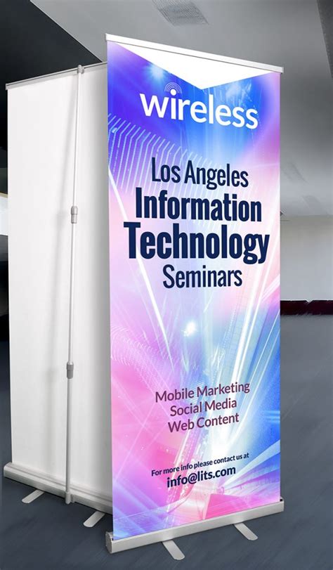 Retractable Roll Up Banner Printing Service In Vancouver British