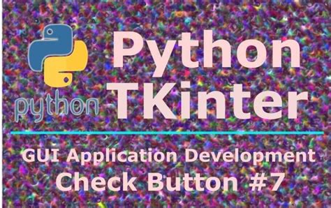 How To Create A Checkbutton In Python Using Tkinter Tutorial Vijay Vrogue