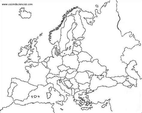 Top 19 Mejores Mapa Politico De Europa Para Colorear Con Nombres Y