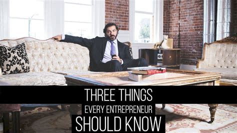 3 Things Every Entrepreneur Should Know Youtube