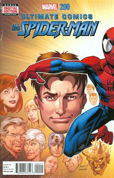 Ultimate Spider Man 200 Cover A Mark Bagley Peter Parker