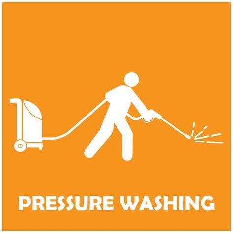 Pressure Washing Logo Template Cleaning Vector Design 16664790 Vector