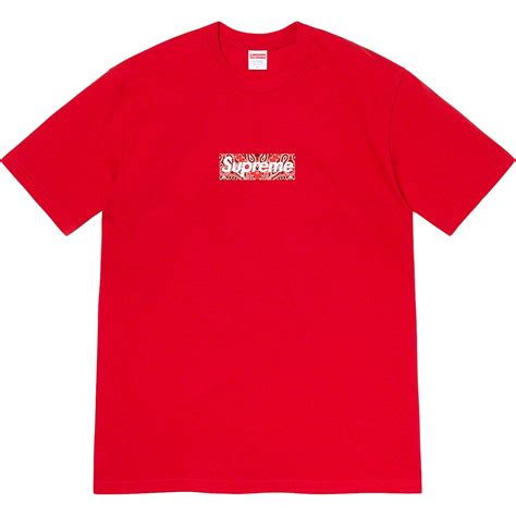 Supreme Bandana Box Logo Tee Shirt Fw19