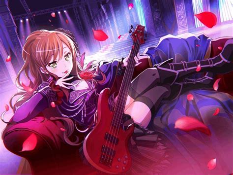 Yukina is a powerful vocalist, sparking the admiration of the other roselia members. Roselia | Anime Amino