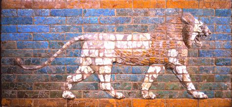 Ancient Replicas The Striding Lion Of Babylon
