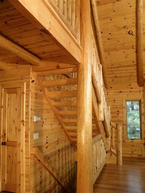 You can make up your own story about how. Tongue and groove paneling on the ceiling and knotty pine ...