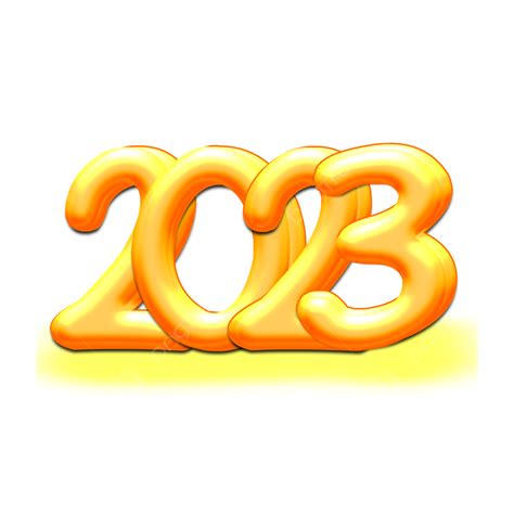 Yellow 2023 Clipart Png Vector Psd And Clipart With Transparent