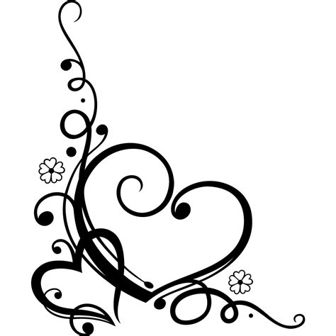 Heart Swirl Clipart Free Download On Clipartmag