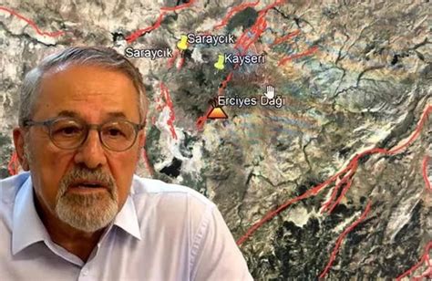 Prof Dr Naci Görür Kayseri deki peş peşe depremler hakkında önemli