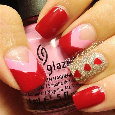15 Amazing Valentines Day Nails Ideas Stylefrizz