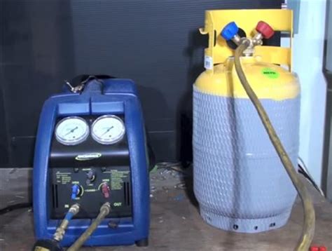 How To Use A Refrigerant Recovery Machine Hvac How To