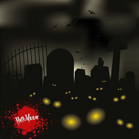 Free Vector Halloween Background Design