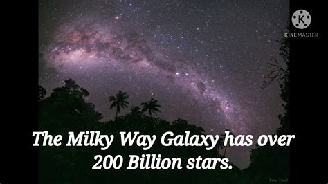 Milky Way Galaxy Facts Youtube