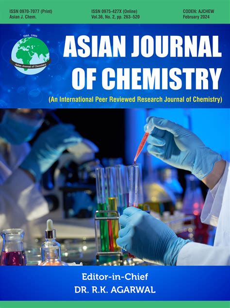 Asian Journal Of Chemistry