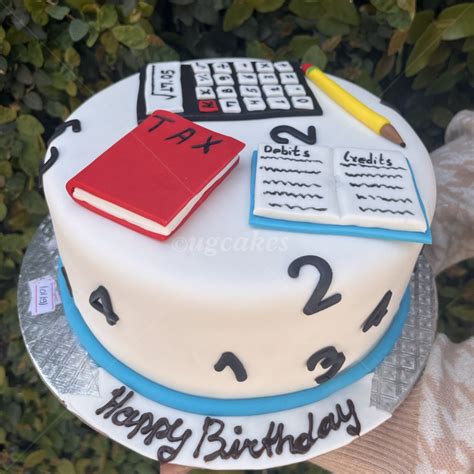 Accounting Themed Cake