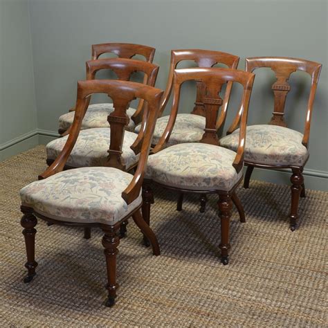 Shop mahogany dining room chairs and other mahogany seating from the world's best dealers at 1stdibs. Beautifully Figured Set of Six Victorian Mahogany Spoon ...