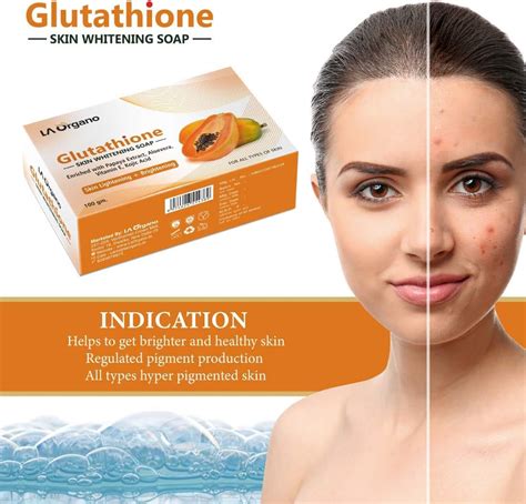 Beuniq Glutathione Papaya Skin Whitening Soap With Ubuy India