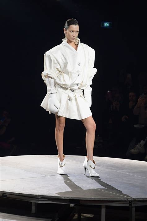 Bella Hadid At Vivienne Westwood Fashion Show In Paris Hawtcelebs
