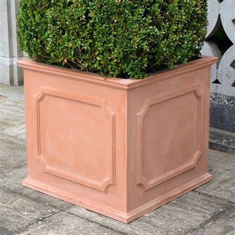 Heritage Square Stone Planter Large Terracotta Planters From