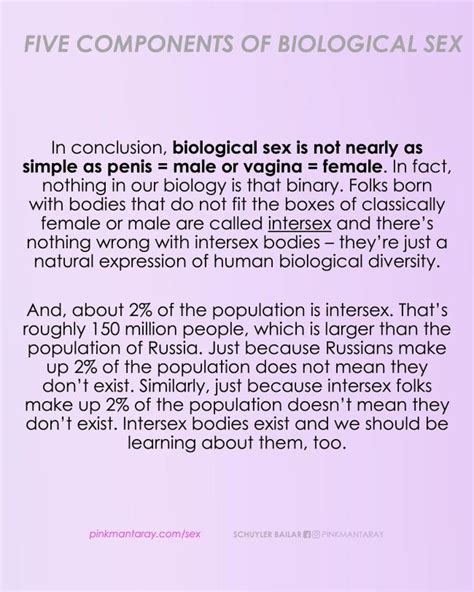 Biological Sex Is Not Binary Media Chomp
