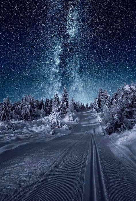Amazingly Clear Winter Night In Norway Nature Photography Nature