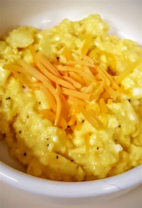 The possibilities when cooking with eggs are endless. Creamy microwave scrambled eggs