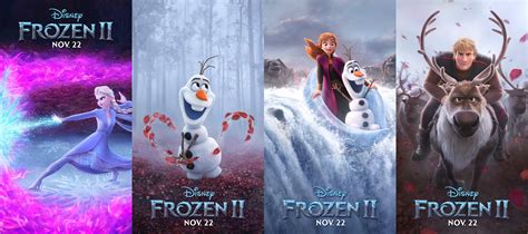 Look At These New Frozen 2 Character Posters Rfrozen