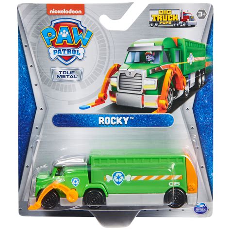 Paw Patrol True Metal Rocky Collectible Die Cast Toy Trucks Big Truck