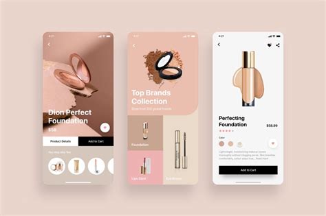 Cosmo Beauty App Ui Kit — Ui Place
