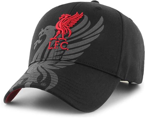 Liverpool Fc Blackgrey Crest Cap Authentic Epl Merchandise Clothing