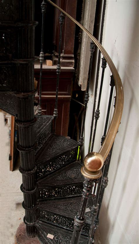 Antique Spiral Staircase Made Of Cast Iron 19th Century At 1stdibs