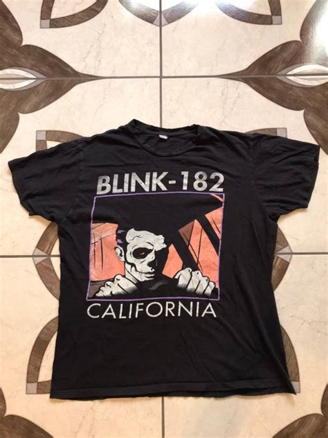 Vintage 2016 Blink 182 California Album Art Rock Band Music Promo Grailed