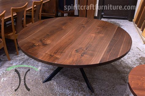 Custom solid wood table tops   live edge slab tables